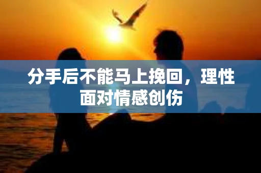 分手后不能马上挽回，理性面对情感创伤