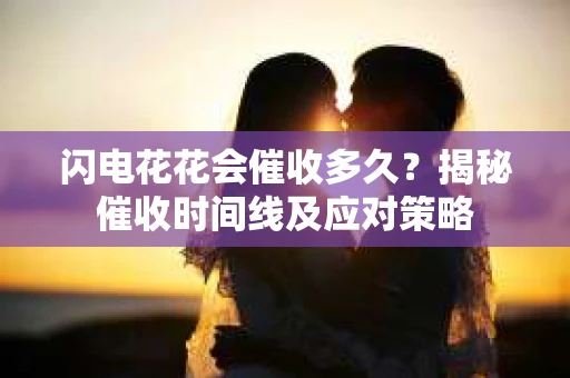 闪电花花会催收多久？揭秘催收时间线及应对策略