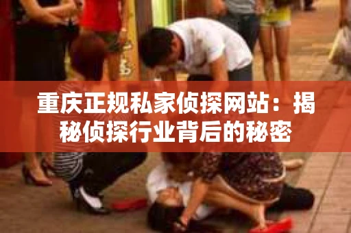 重庆正规私家侦探网站：揭秘侦探行业背后的秘密