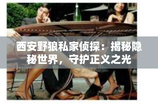 西安野狼私家侦探：揭秘隐秘世界，守护正义之光