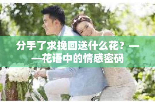 分手了求挽回送什么花？——花语中的情感密码