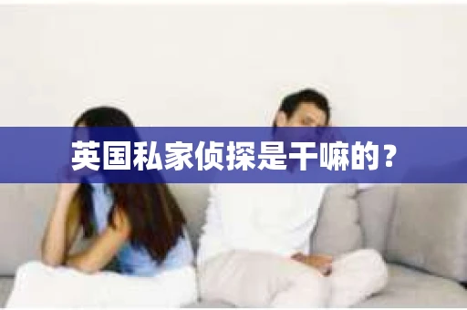 英国私家侦探是干嘛的？